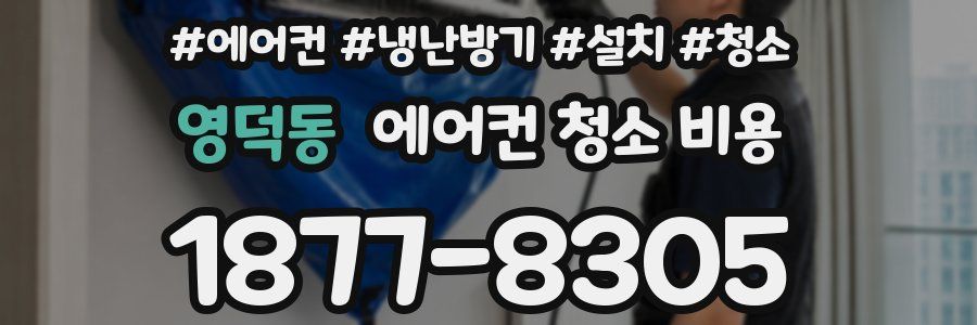 영덕동 에어컨 청소 비용