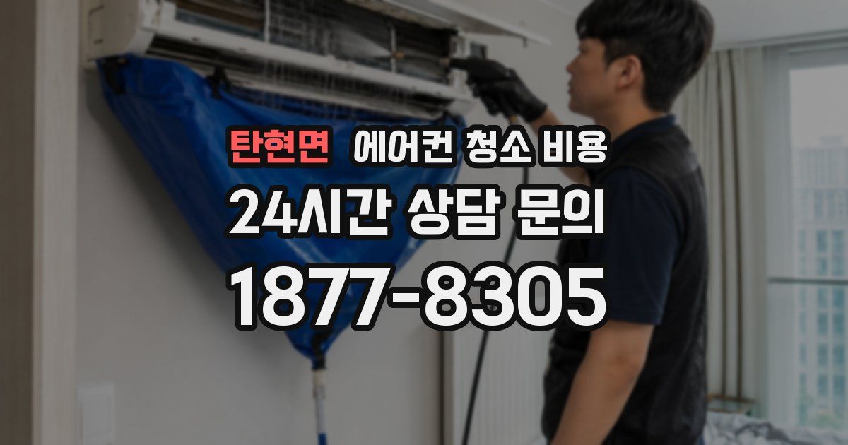 탄현면 에어컨 청소 비용