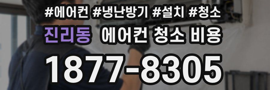 진리동 에어컨 청소 비용