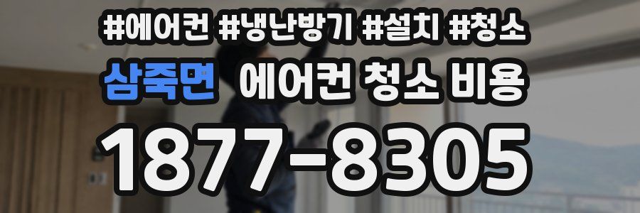 삼죽면 에어컨 청소 비용