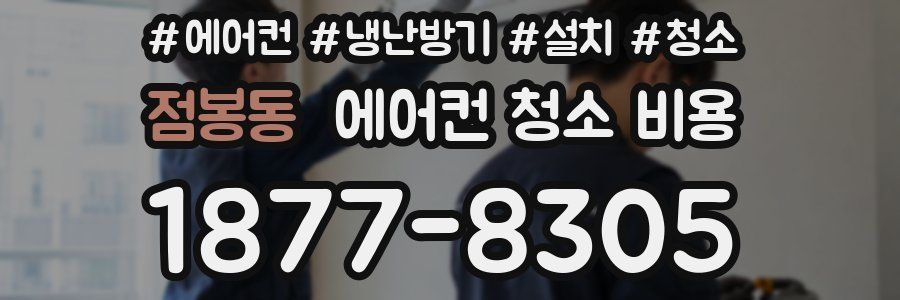 점봉동 에어컨 청소 비용
