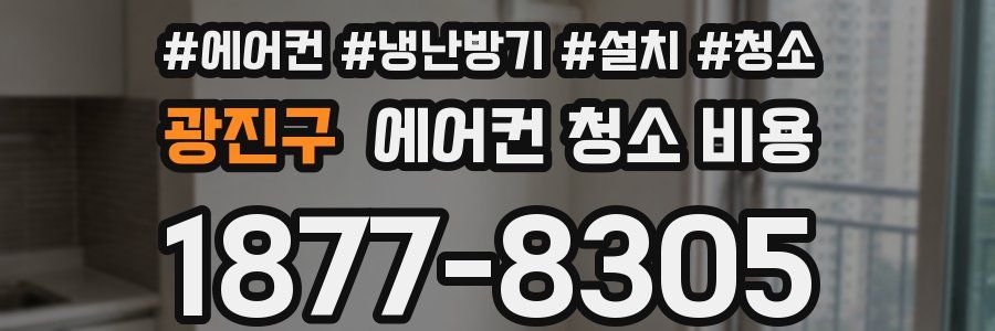 광진구 에어컨 청소 비용
