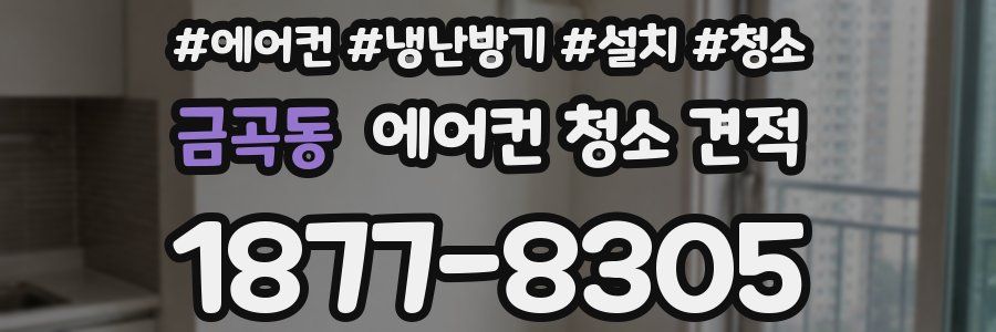 금곡동 에어컨 청소 견적