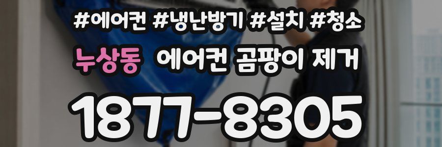 누상동 에어컨 곰팡이 제거