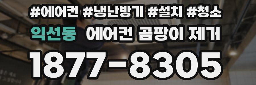 익선동 에어컨 곰팡이 제거