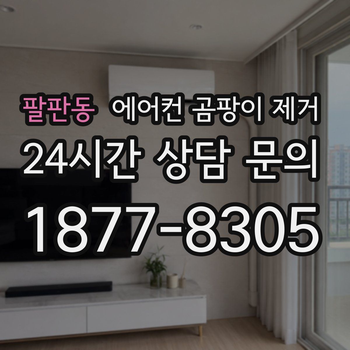 팔판동 에어컨 곰팡이 제거