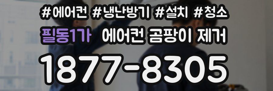 필동1가 에어컨 곰팡이 제거
