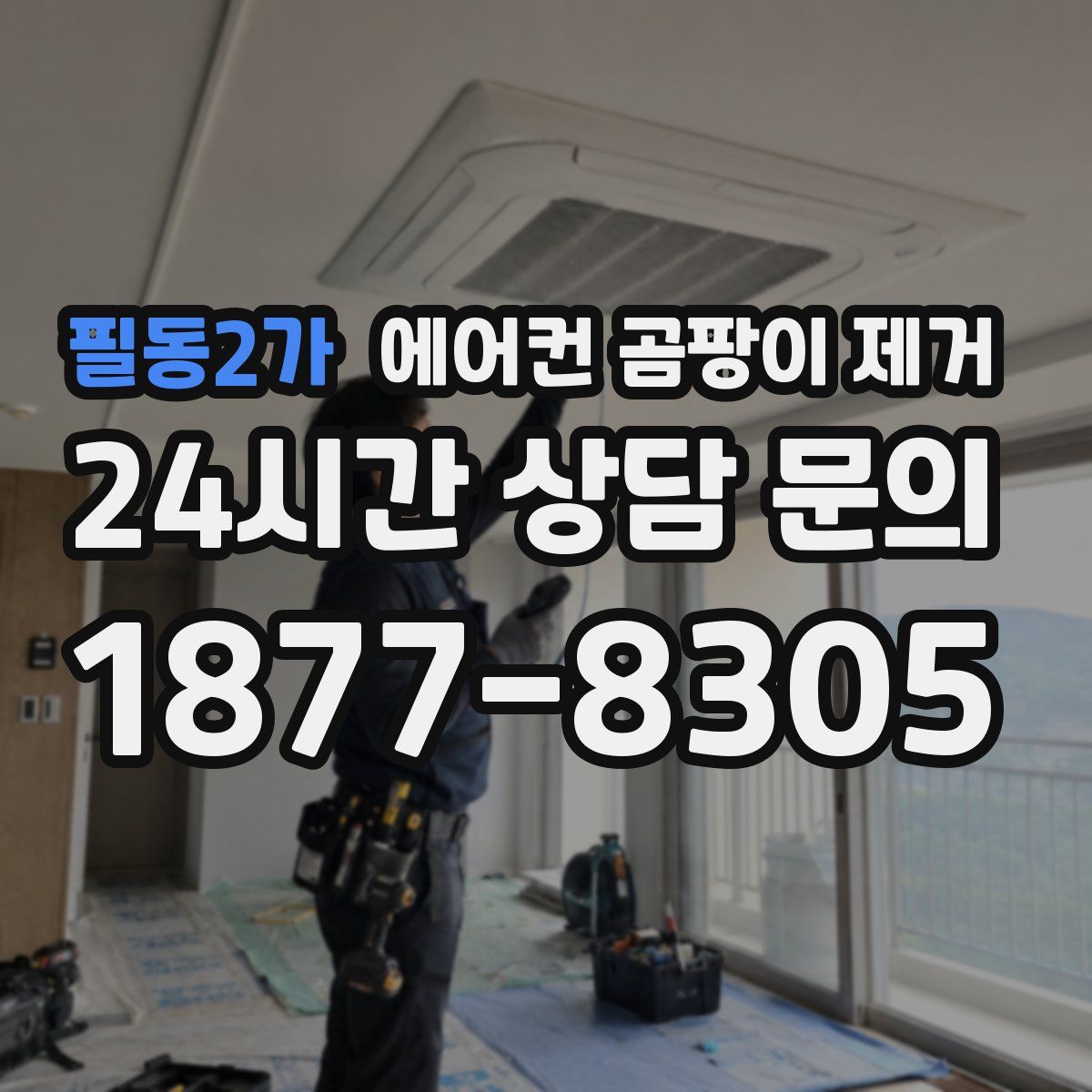 필동2가 에어컨 곰팡이 제거