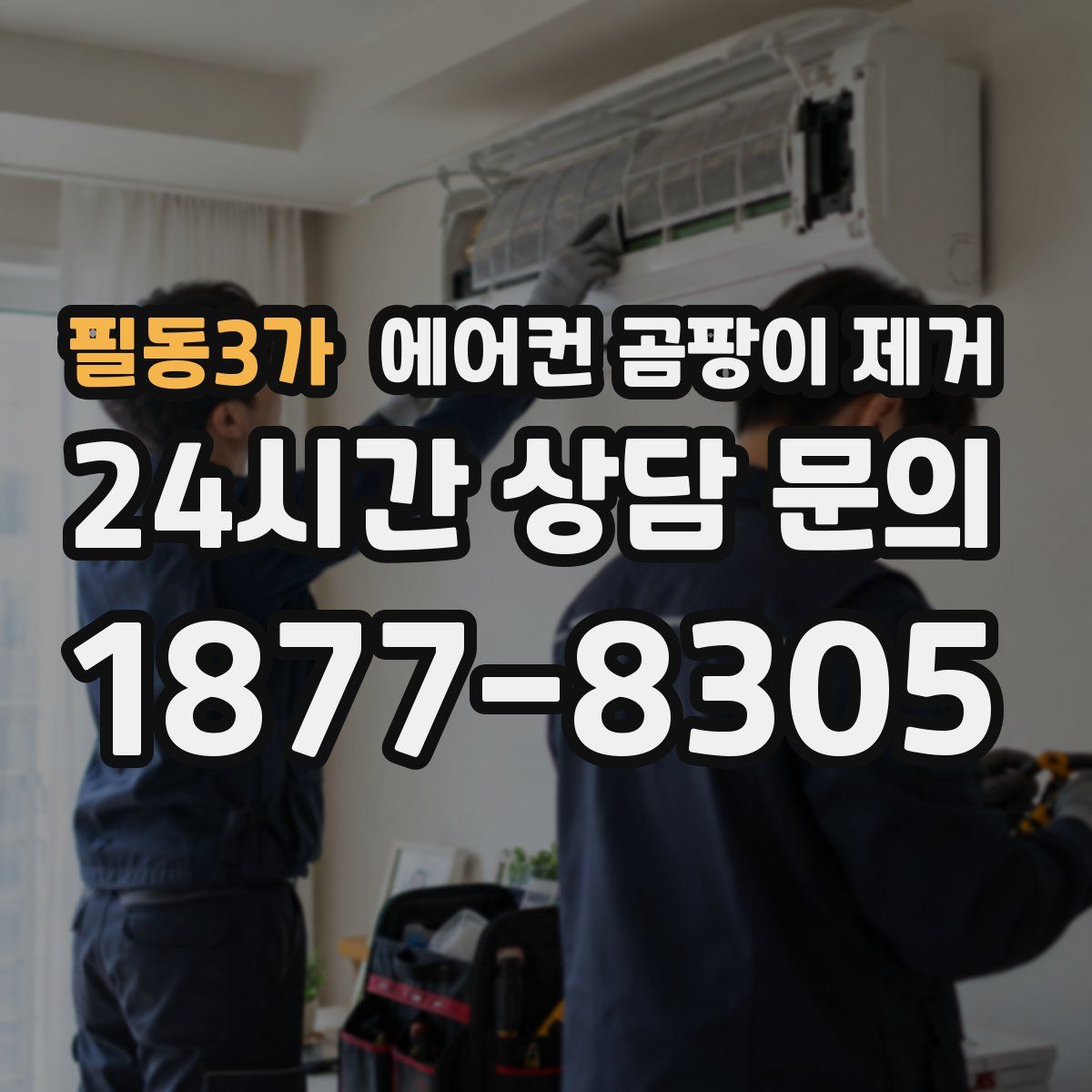 필동3가 에어컨 곰팡이 제거