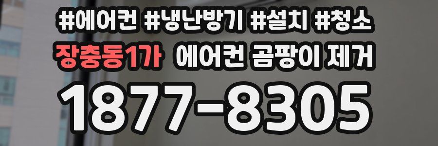 장충동1가 에어컨 곰팡이 제거