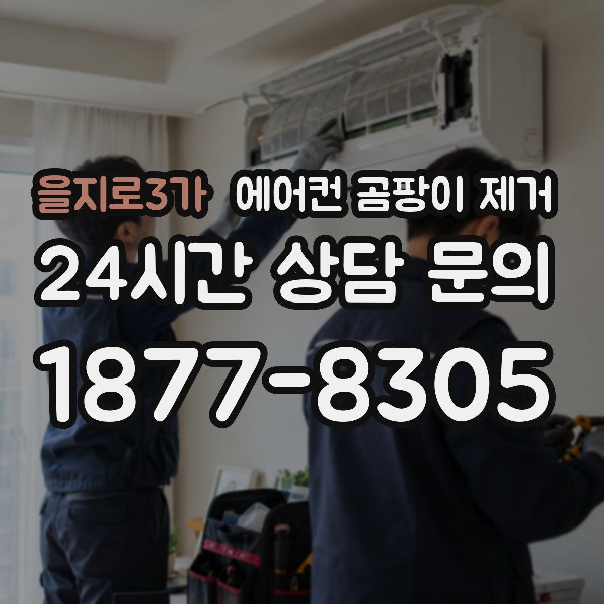 을지로3가 에어컨 곰팡이 제거