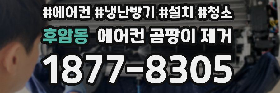 후암동 에어컨 곰팡이 제거