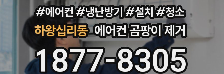 하왕십리동 에어컨 곰팡이 제거