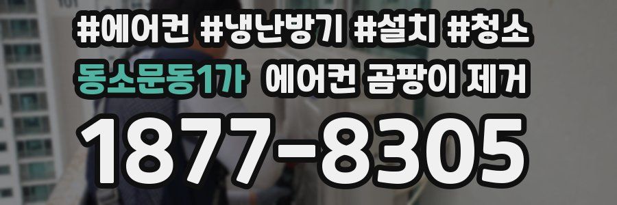 동소문동1가 에어컨 곰팡이 제거