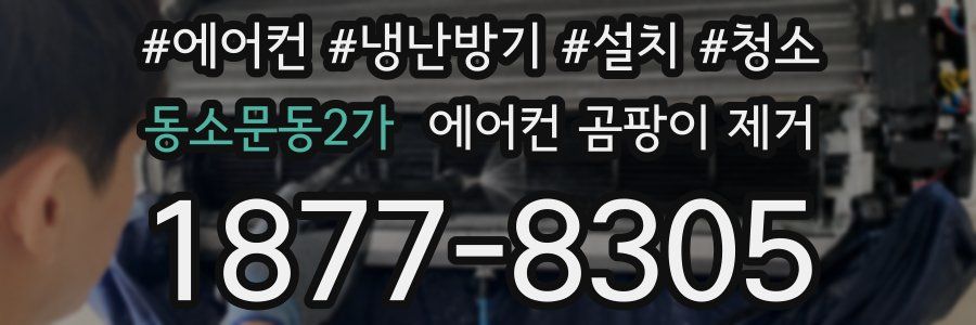 동소문동2가 에어컨 곰팡이 제거