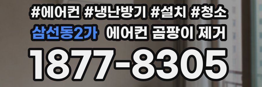 삼선동2가 에어컨 곰팡이 제거