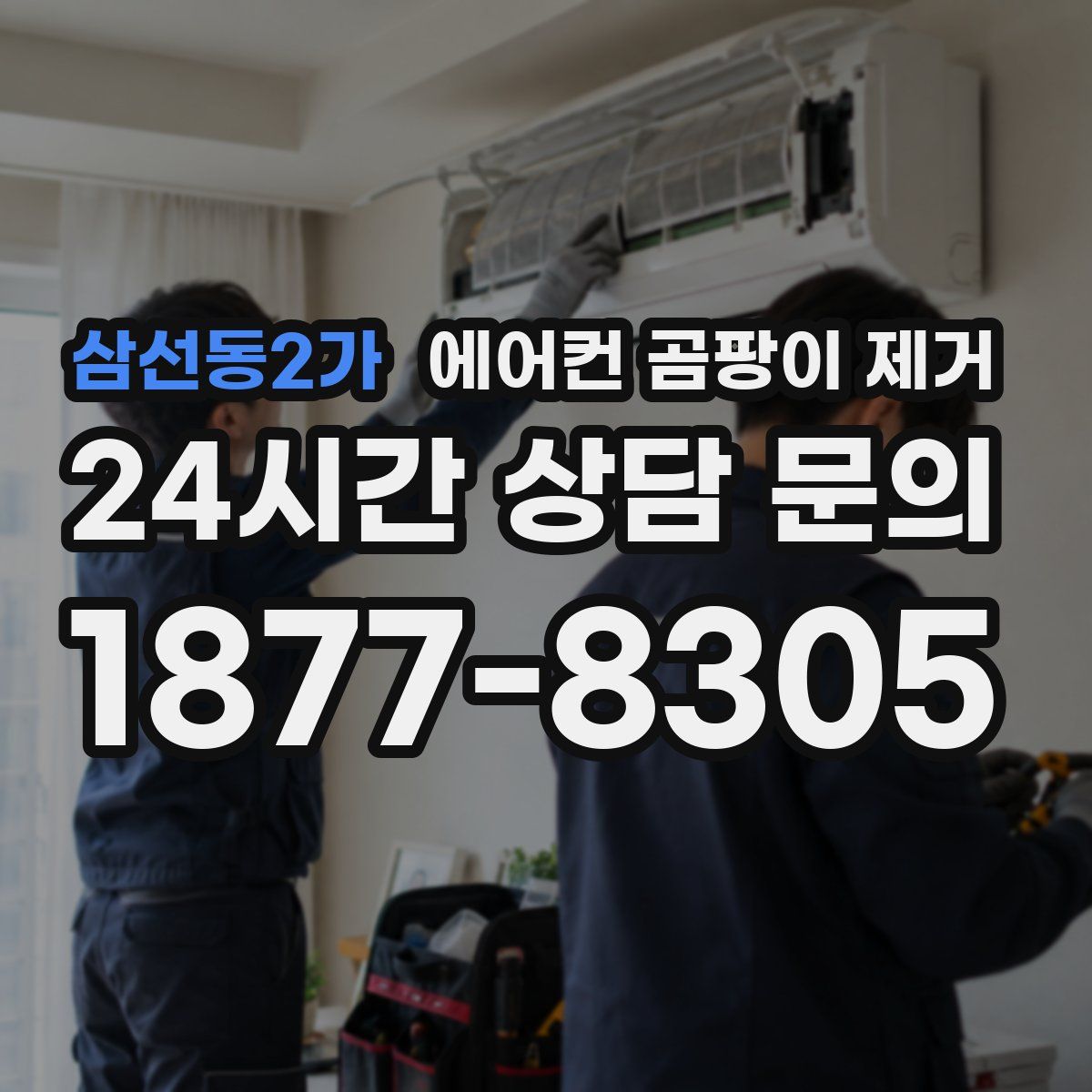 삼선동2가 에어컨 곰팡이 제거