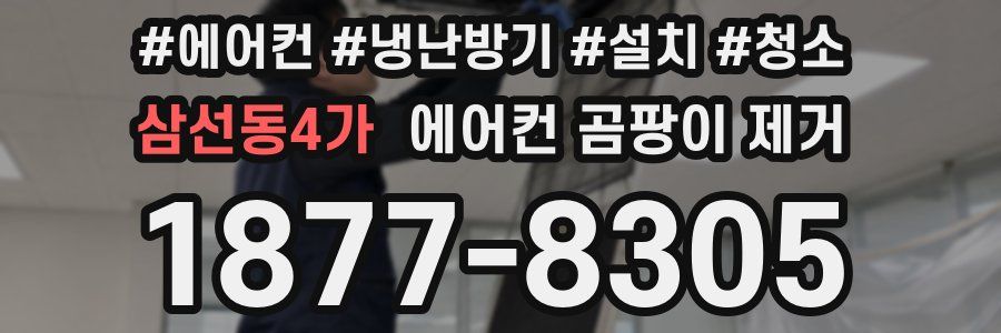삼선동4가 에어컨 곰팡이 제거