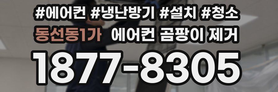 동선동1가 에어컨 곰팡이 제거