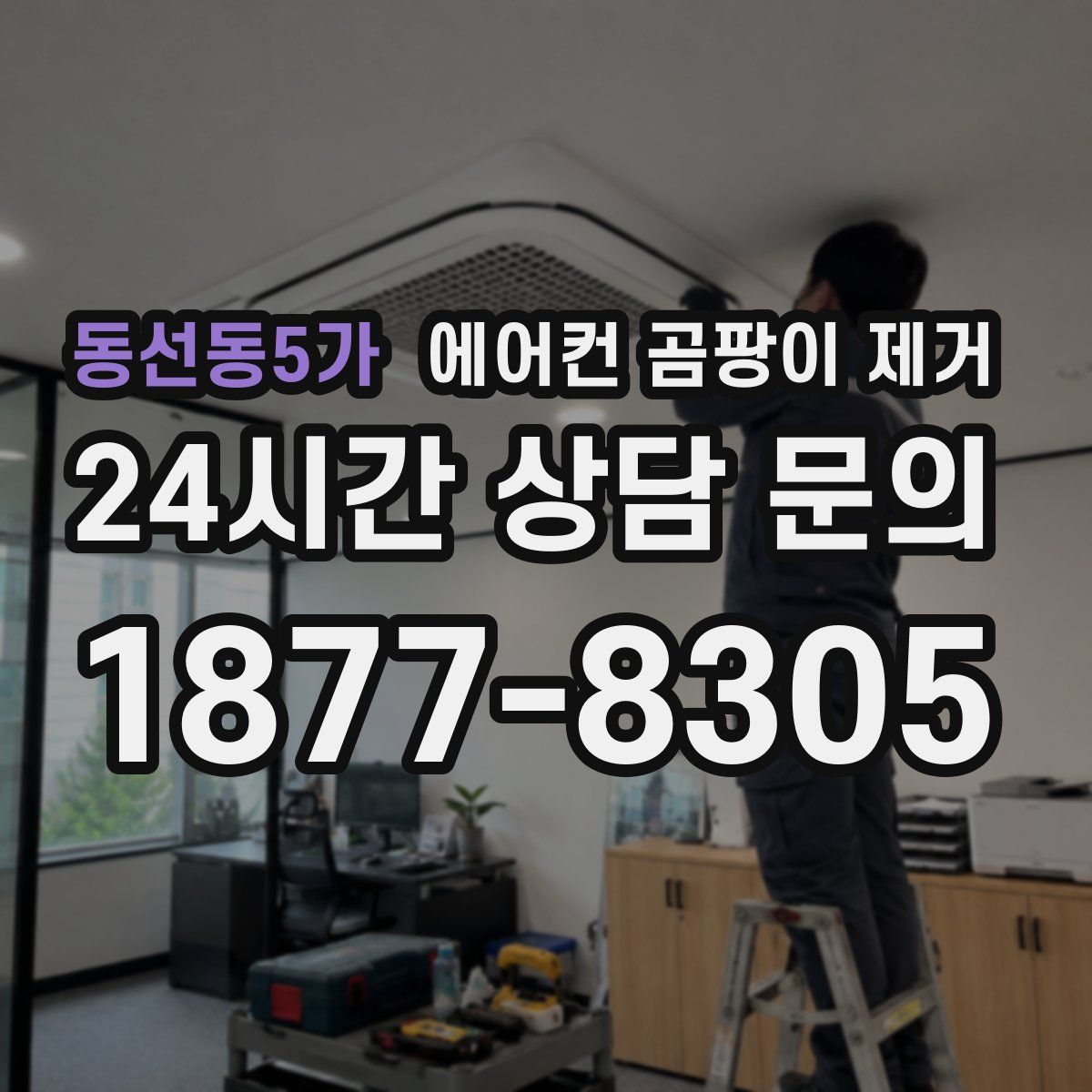 동선동5가 에어컨 곰팡이 제거