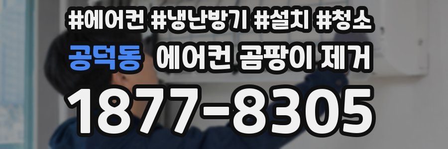 공덕동 에어컨 곰팡이 제거