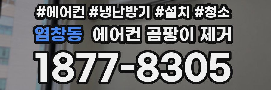 염창동 에어컨 곰팡이 제거