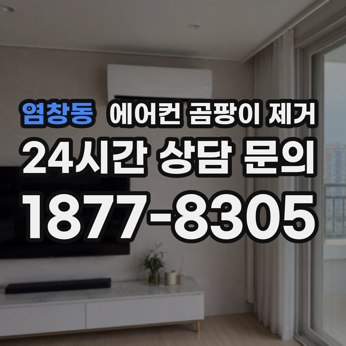 염창동 에어컨 곰팡이 제거