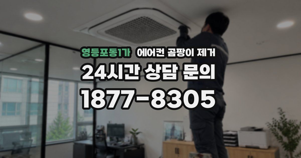 영등포동1가 에어컨 곰팡이 제거