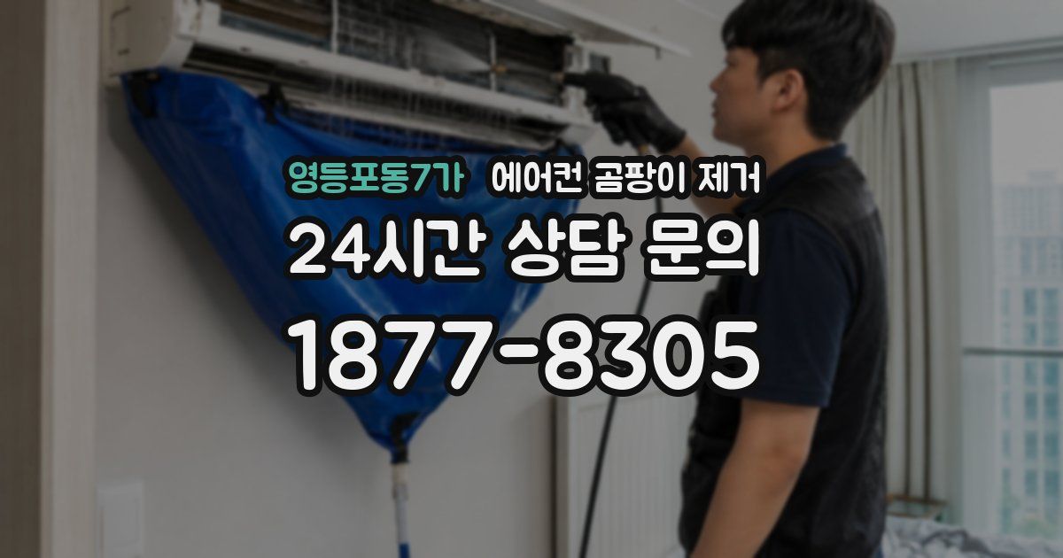 영등포동7가 에어컨 곰팡이 제거