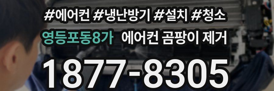 영등포동8가 에어컨 곰팡이 제거