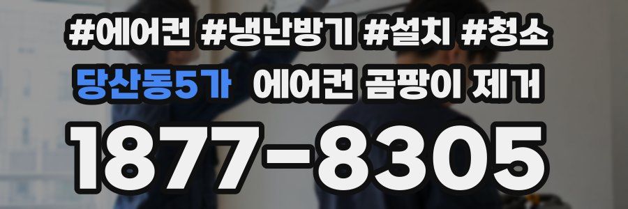 당산동5가 에어컨 곰팡이 제거