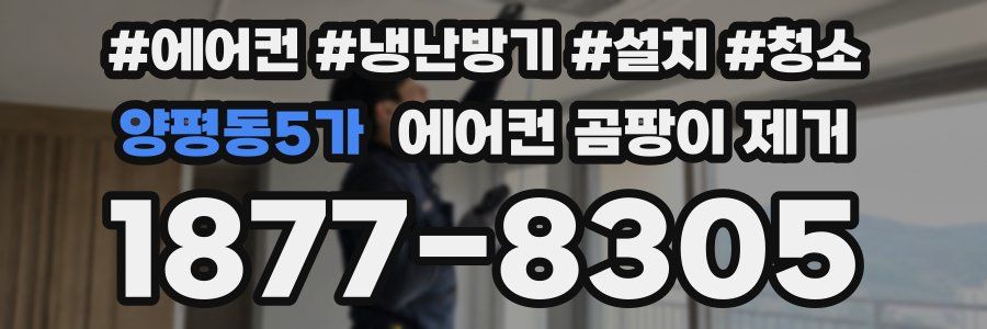양평동5가 에어컨 곰팡이 제거