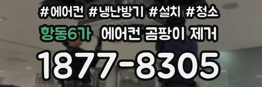 항동6가 에어컨 곰팡이 제거
