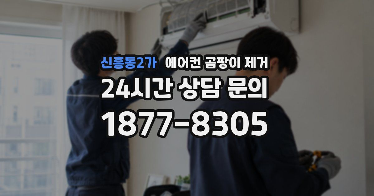 신흥동2가 에어컨 곰팡이 제거