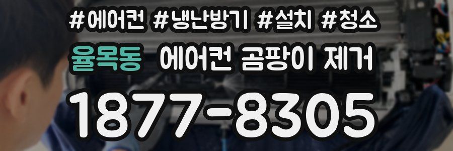 율목동 에어컨 곰팡이 제거