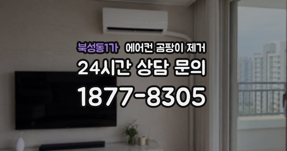 북성동1가 에어컨 곰팡이 제거