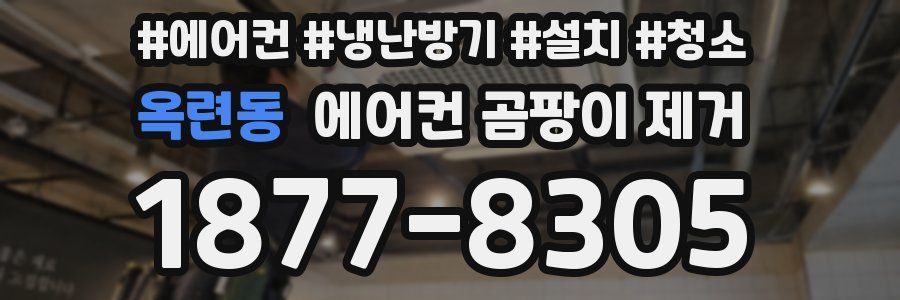 옥련동 에어컨 곰팡이 제거