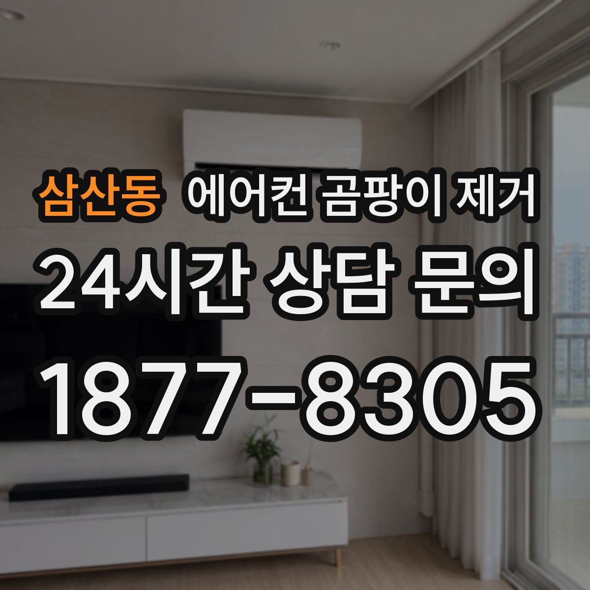 삼산동 에어컨 곰팡이 제거