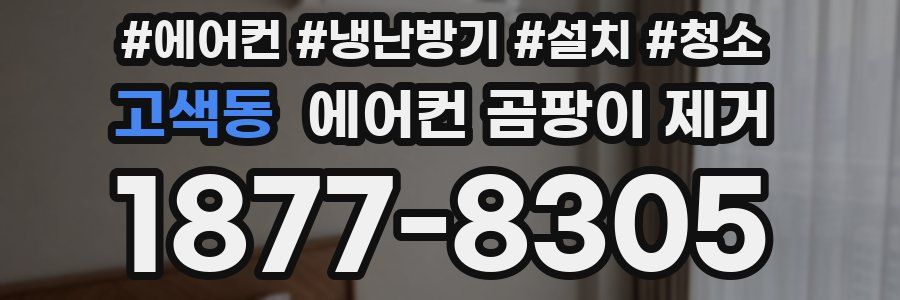 고색동 에어컨 곰팡이 제거