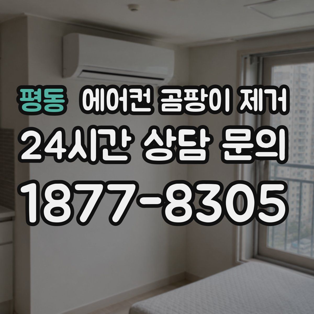 평동 에어컨 곰팡이 제거