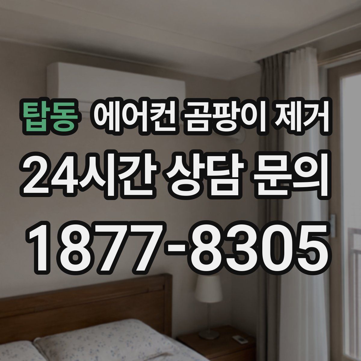 탑동 에어컨 곰팡이 제거