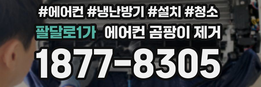 팔달로1가 에어컨 곰팡이 제거