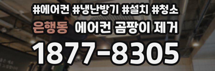 은행동 에어컨 곰팡이 제거