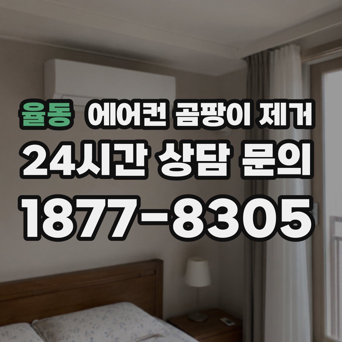 율동 에어컨 곰팡이 제거