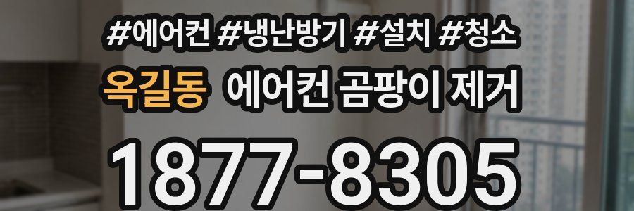 옥길동 에어컨 곰팡이 제거