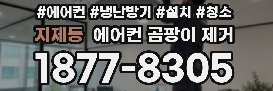 지제동 에어컨 곰팡이 제거