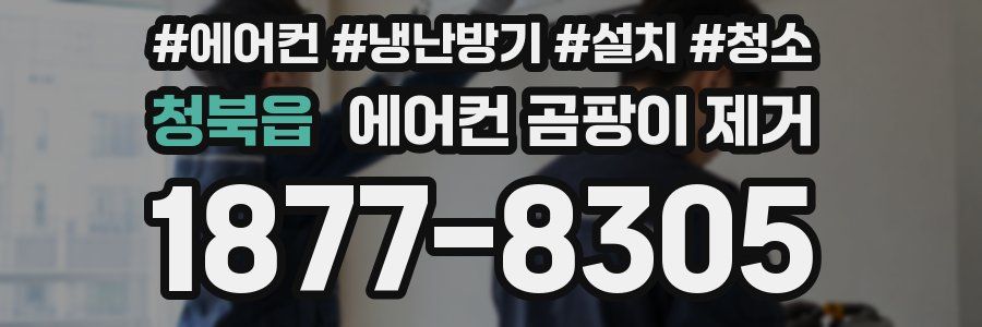 청북읍 에어컨 곰팡이 제거