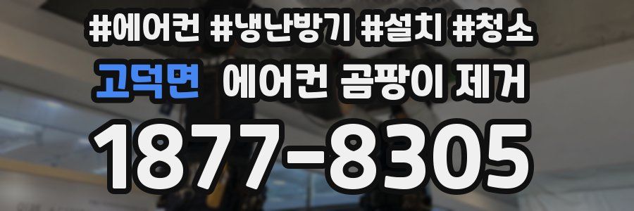 고덕면 에어컨 곰팡이 제거