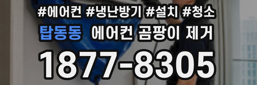 탑동동 에어컨 곰팡이 제거