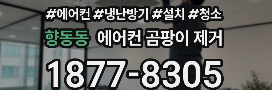 향동동 에어컨 곰팡이 제거